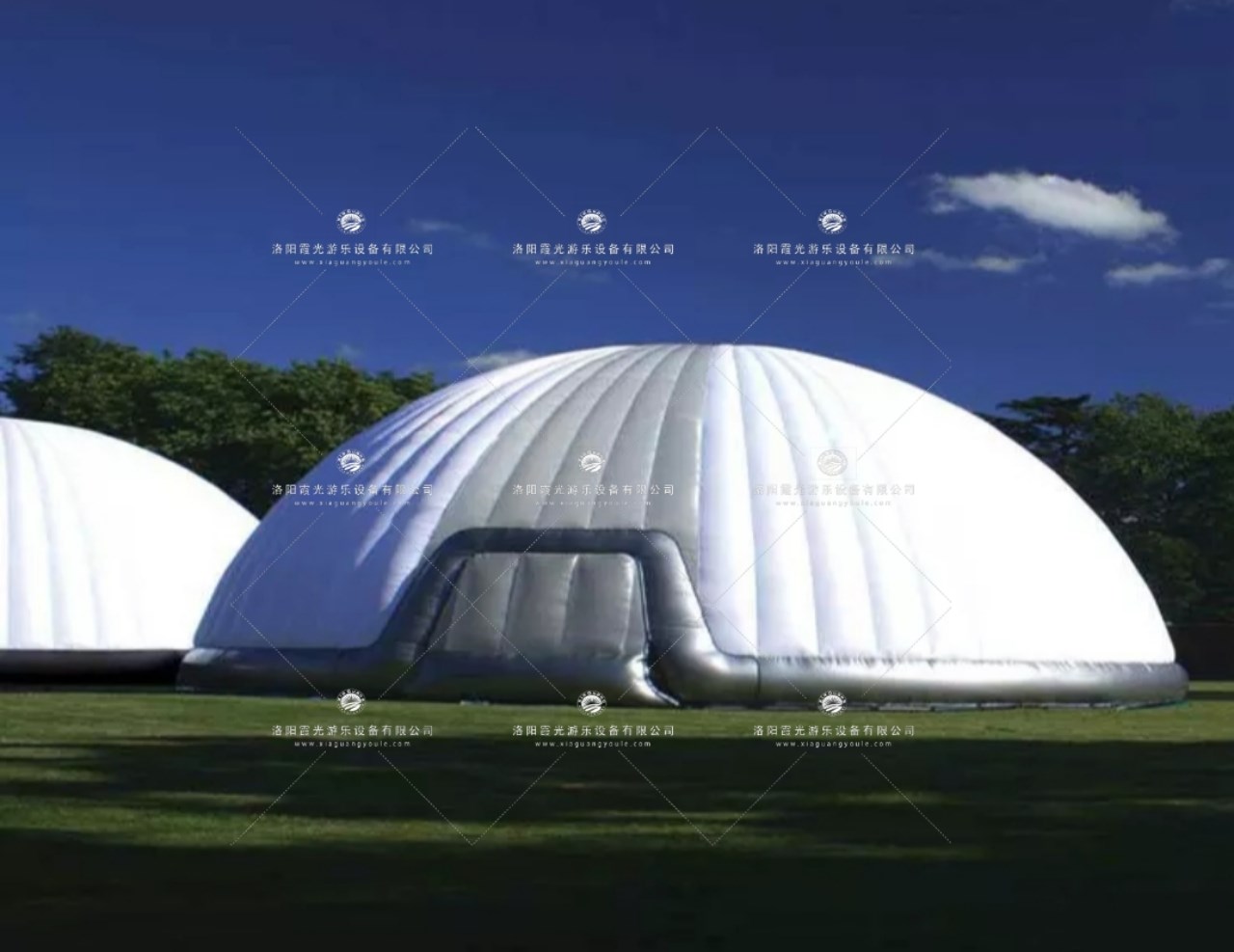 高阳球型充气帐篷